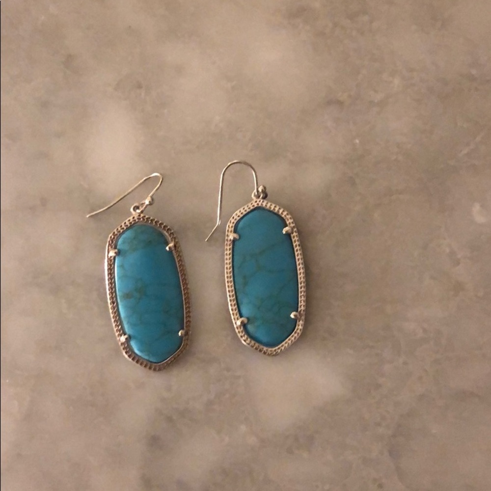 Kendra Scott turquoise earrings